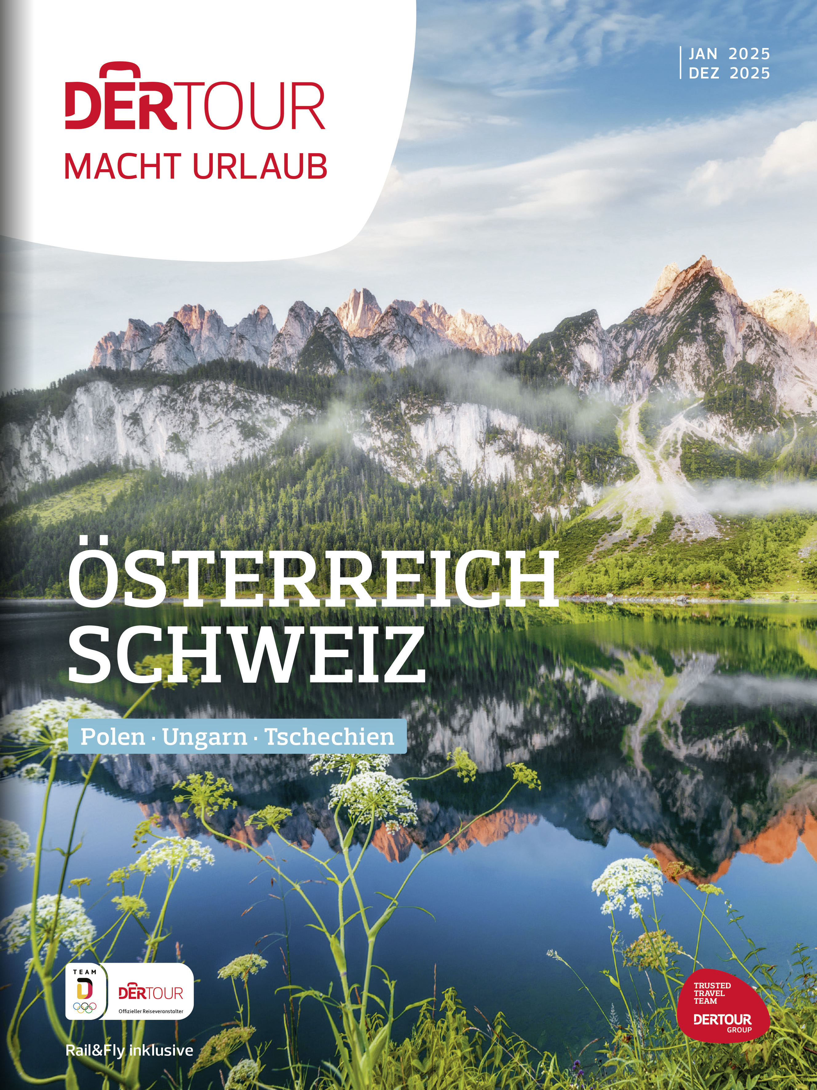 DERTOUR Österreich Schweiz Polen Ungarn 2025 (JP) 
