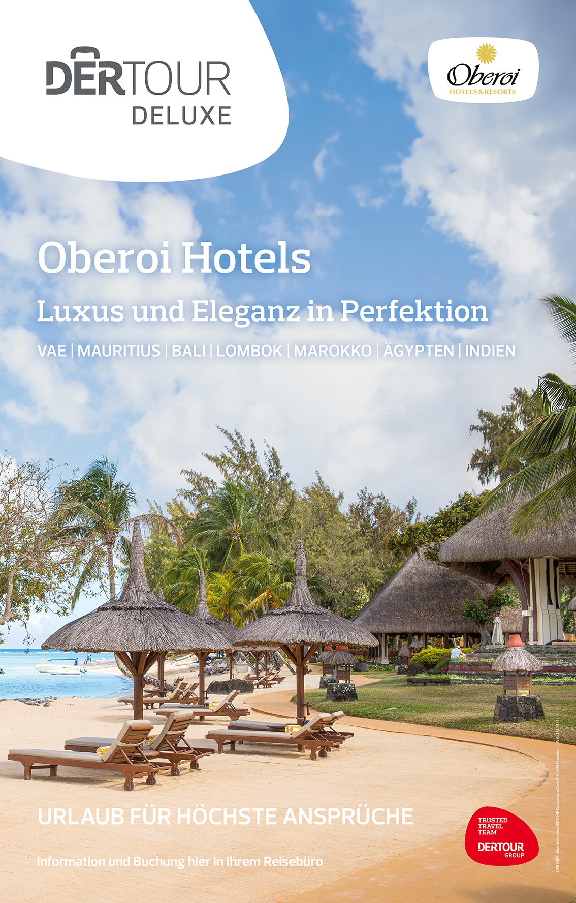 DERTOUR DELUXE Banner Oberoi Hotels