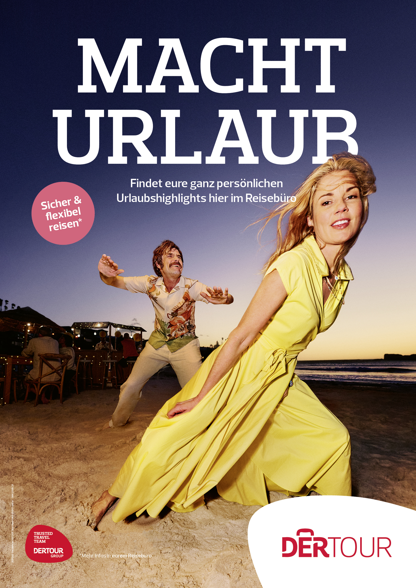 DERTOUR - Plakat "Macht die Welle!"