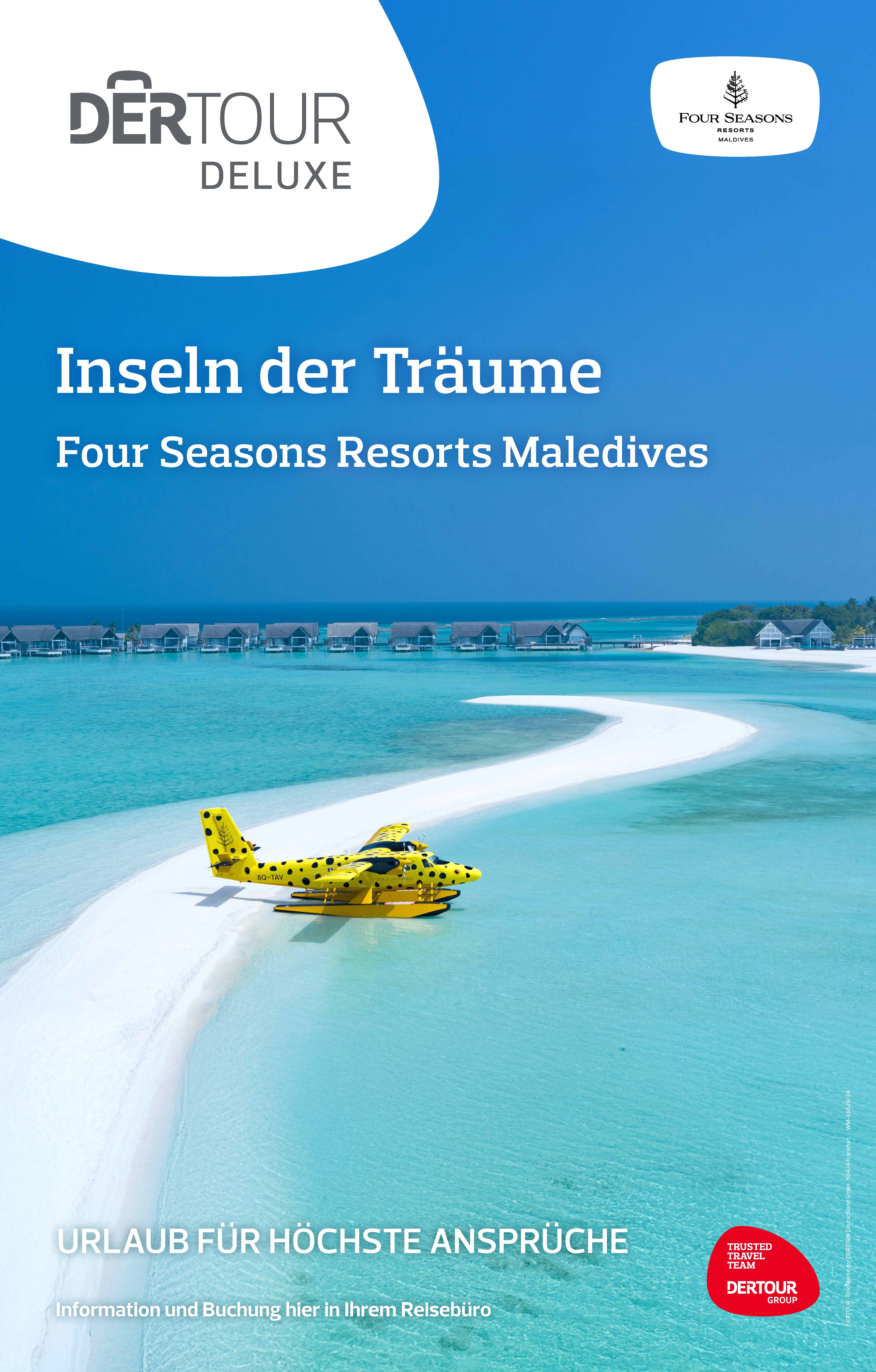 DERTOUR DELUXE Banner Four Seasons Malediven