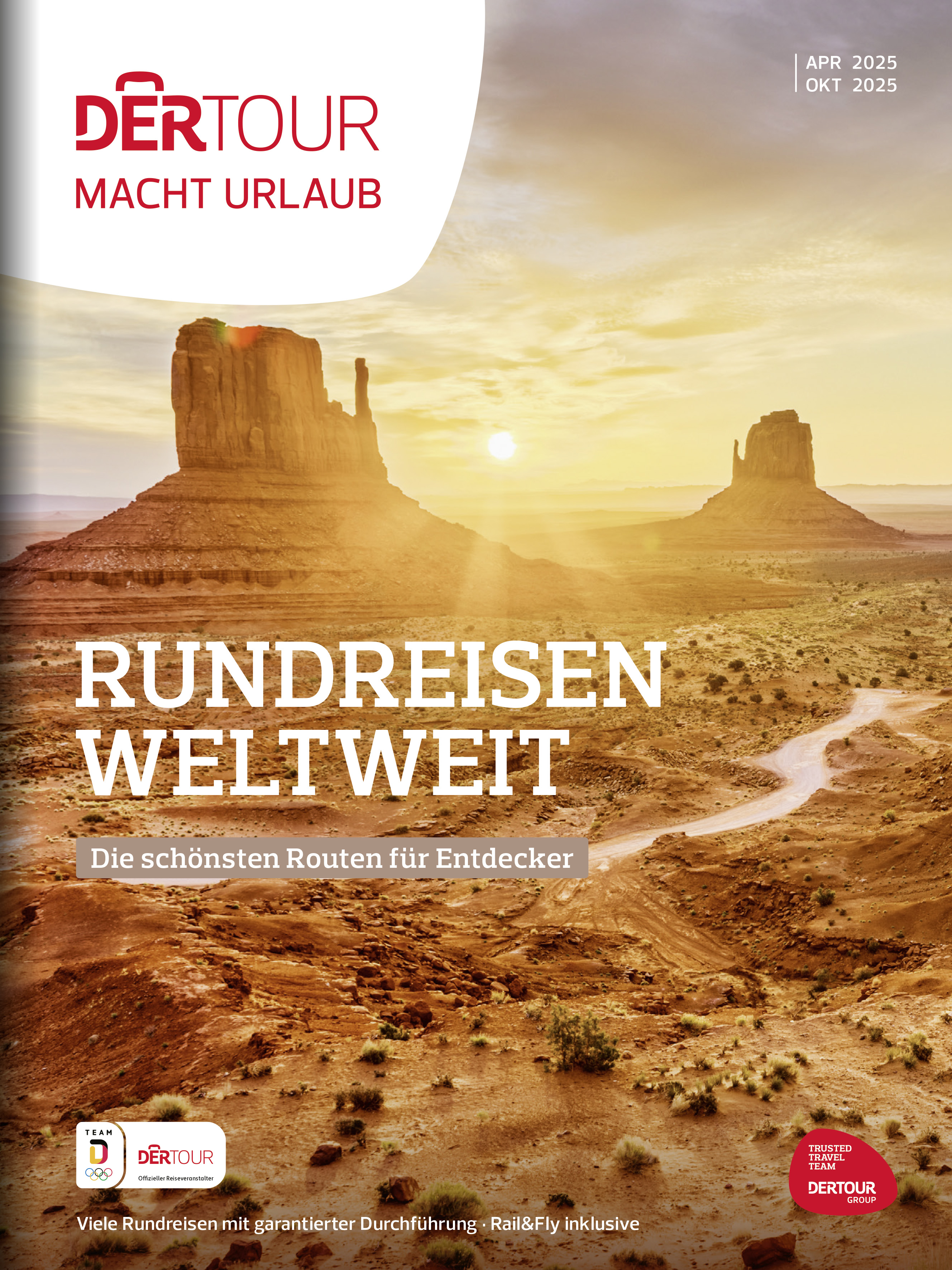 DERTOUR Rundreisen weltweit Sommer 2025 (So)