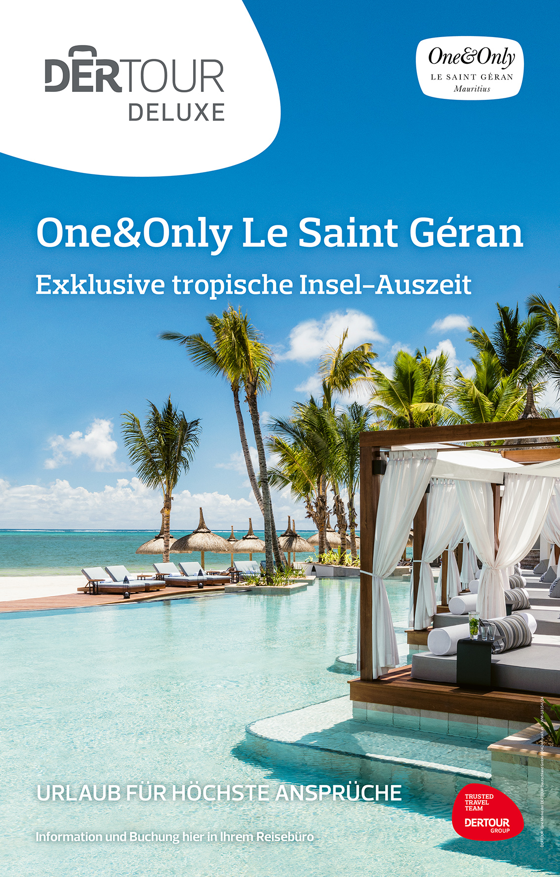 DERTOUR DELUXE Banner One&Only Le Saint Géran