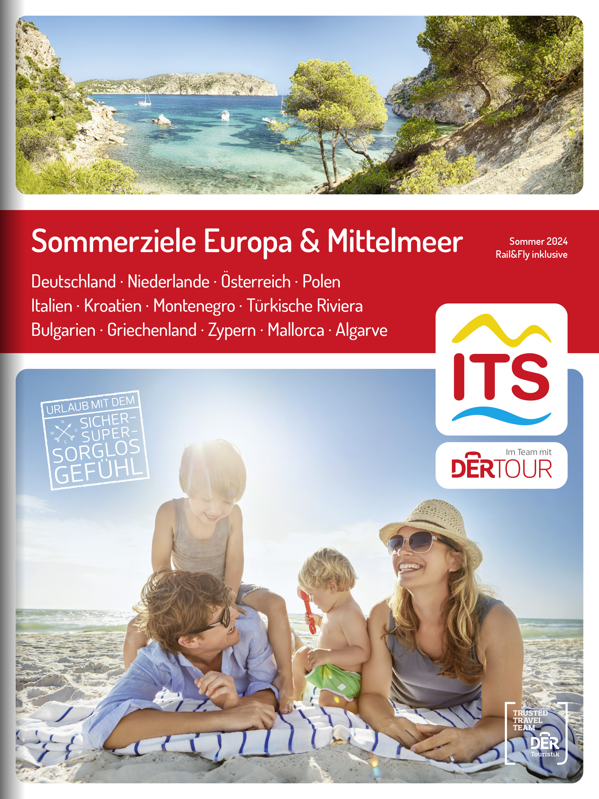 ITS Sommerziele Europa und Mittelmeer 2024