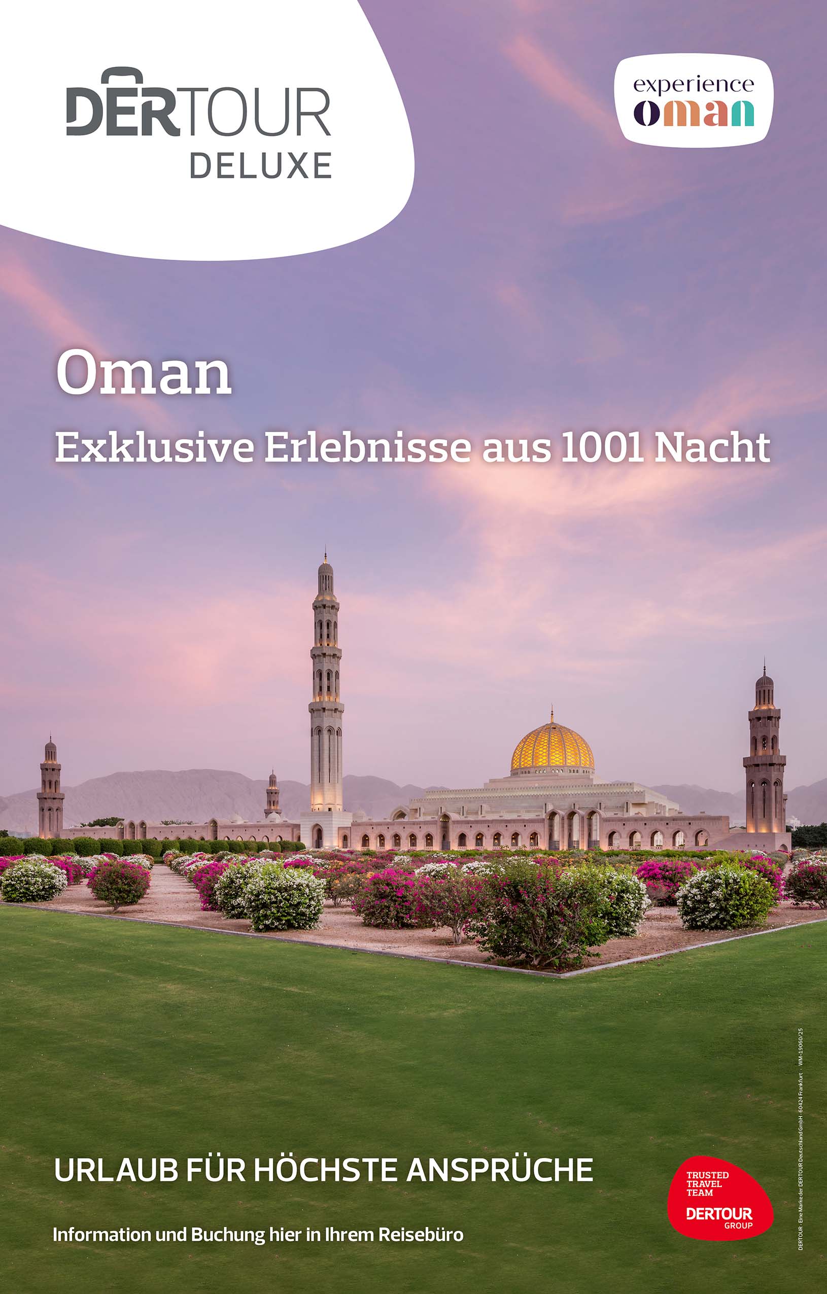 DERTOUR DELUXE Banner Experience Oman